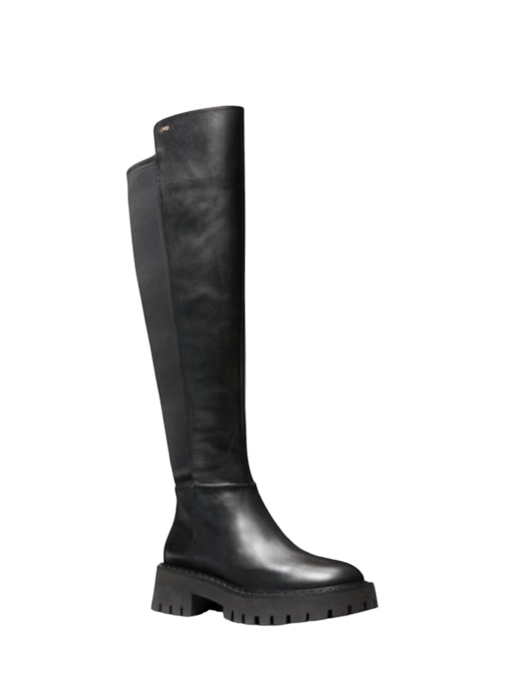 New Michael Kors Women’s Genuine Leather Asher Tall Boots Block Heel Fall Winter